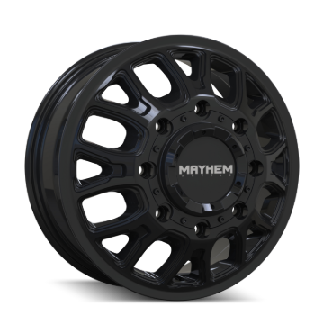 Picture of Mayhem 8107D Cogent Dually 17x6.5 8x200 BP 125mm Offset 142mm Bore Gloss Black