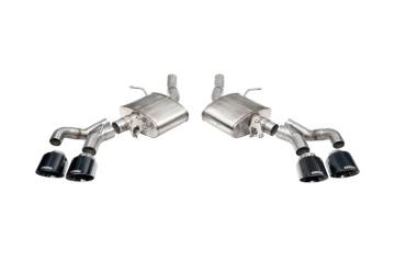 Picture of Corsa 22-25 Caddy CT5-V Blackwing 3in Axle-Back - Act. Exh. - Dual Rear Exit - Twin 4.5in Tips - Blk