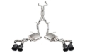 Picture of Corsa 2022-25 Caddy CT5 V Blackwing 3in. Cat-Back w/ Act. Exh. - Dbl X-Pipe - Twin 4.5in. BlkCF Tips