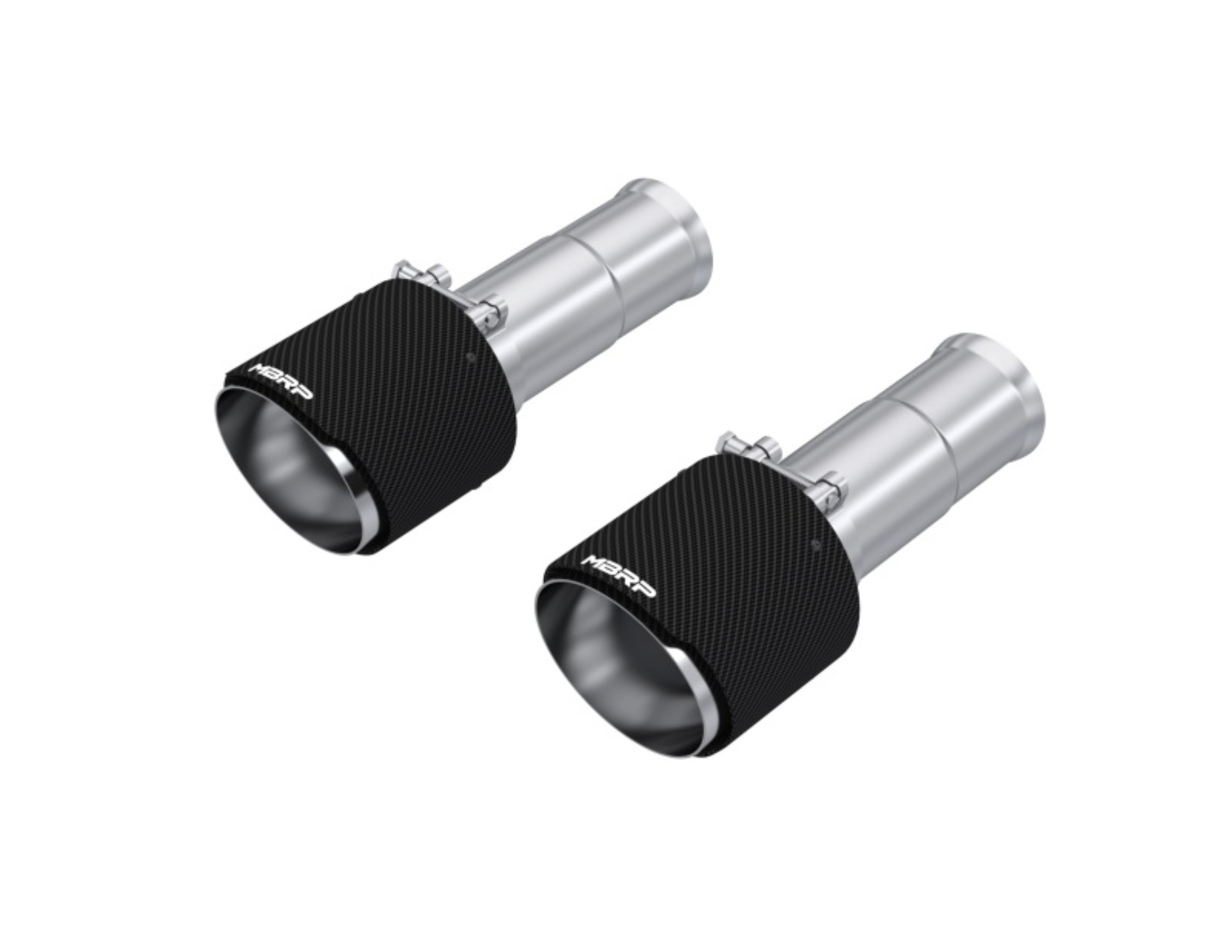 Picture of MBRP 2025+ RAM 1500 3.0L 5in. Dual Tips - Carbon Fiber
