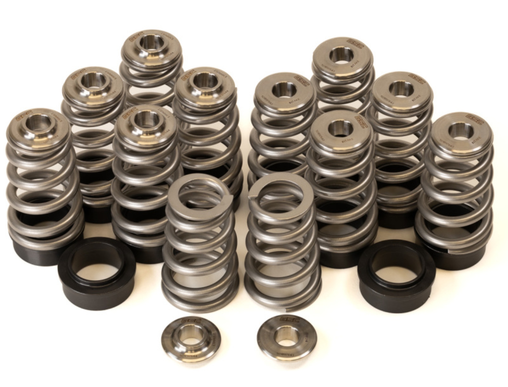 Picture of GSC P-D Toyota G16E Conical Valve Spring and Ti Retainer Kit