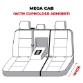 Picture of Covercraft Endura Waterproof Polyester SeatSaver Custom Second Row Seat Covers