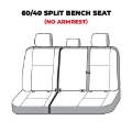 Picture of Covercraft Endura Waterproof Polyester SeatSaver Custom Second Row Seat Covers