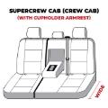 Picture of Covercraft Endura Waterproof Polyester SeatSaver Custom Second Row Seat Covers