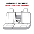 Picture of Covercraft Endura Waterproof Polyester SeatSaver Custom Second Row Seat Covers
