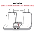 Picture of Covercraft Endura Waterproof Polyester SeatSaver Custom Front Row Seat Covers