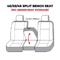 Picture of Covercraft Endura Waterproof Polyester SeatSaver Custom Front Row Seat Covers