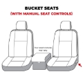 Picture of Covercraft Endura Waterproof Polyester SeatSaver Custom Front Row Seat Covers