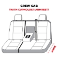 Picture of Covercraft Endura Waterproof Polyester SeatSaver Custom Second Row Seat Covers