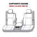 Picture of Covercraft Endura Waterproof Polyester SeatSaver Custom Front Row Seat Covers