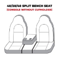 Picture of Covercraft Endura Waterproof Polyester SeatSaver Custom Front Row Seat Covers