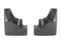 Picture of WeatherTech 21-24 Cadillac Escalade (Incl. ESV) w/Stationary Assist Steps No Drill MudFlaps - Black