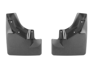 Picture of WeatherTech 21-24 Cadillac Escalade (Incl. ESV) w/Stationary Assist Steps No Drill MudFlaps - Black