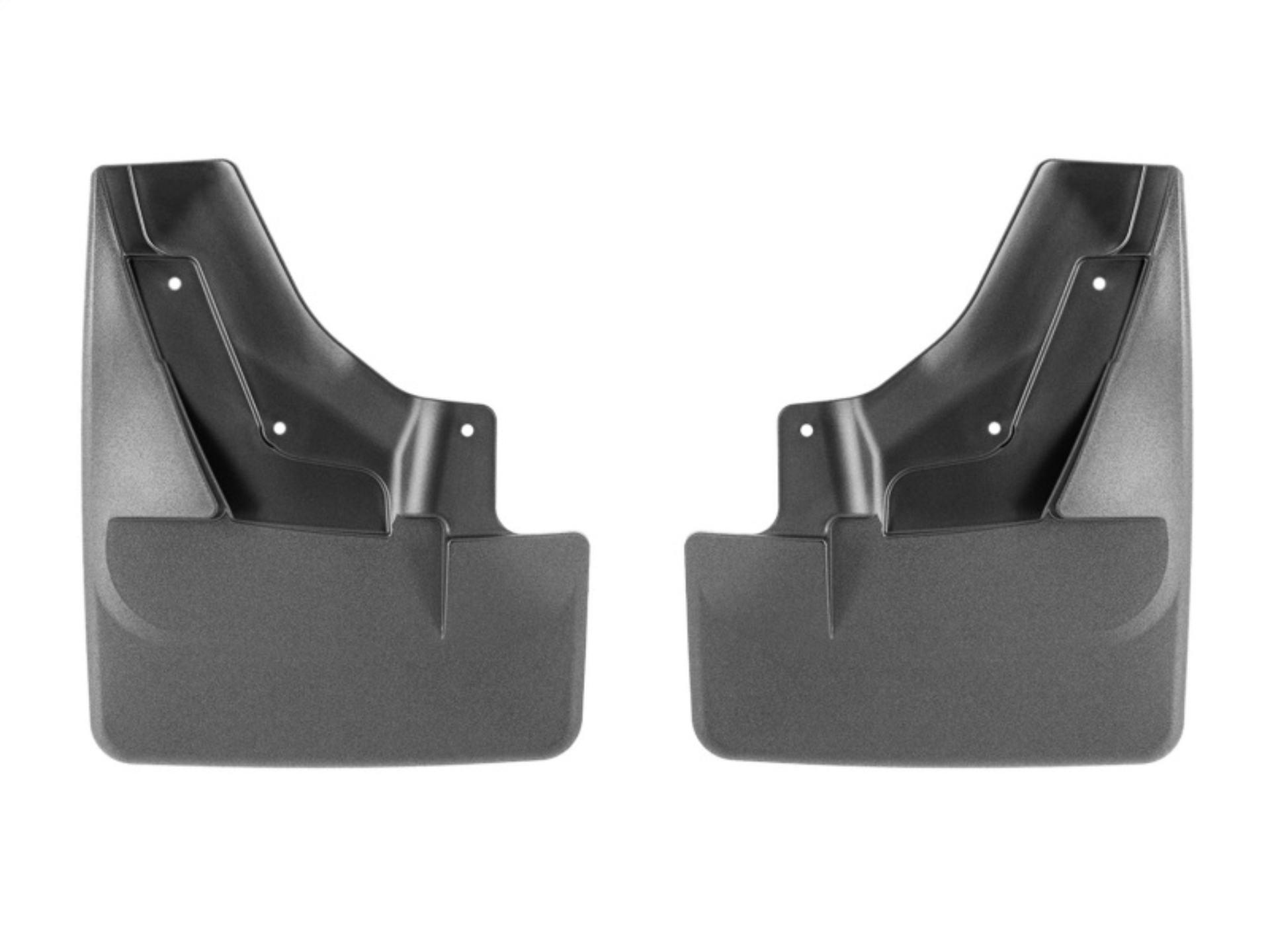 Picture of WeatherTech 21-24 Cadillac Escalade (Incl. ESV) w/Stationary Assist Steps No Drill MudFlaps - Black