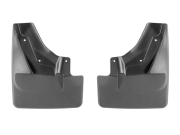 Picture of WeatherTech 21-24 Cadillac Escalade (Incl. ESV) w/Stationary Assist Steps No Drill MudFlaps - Black