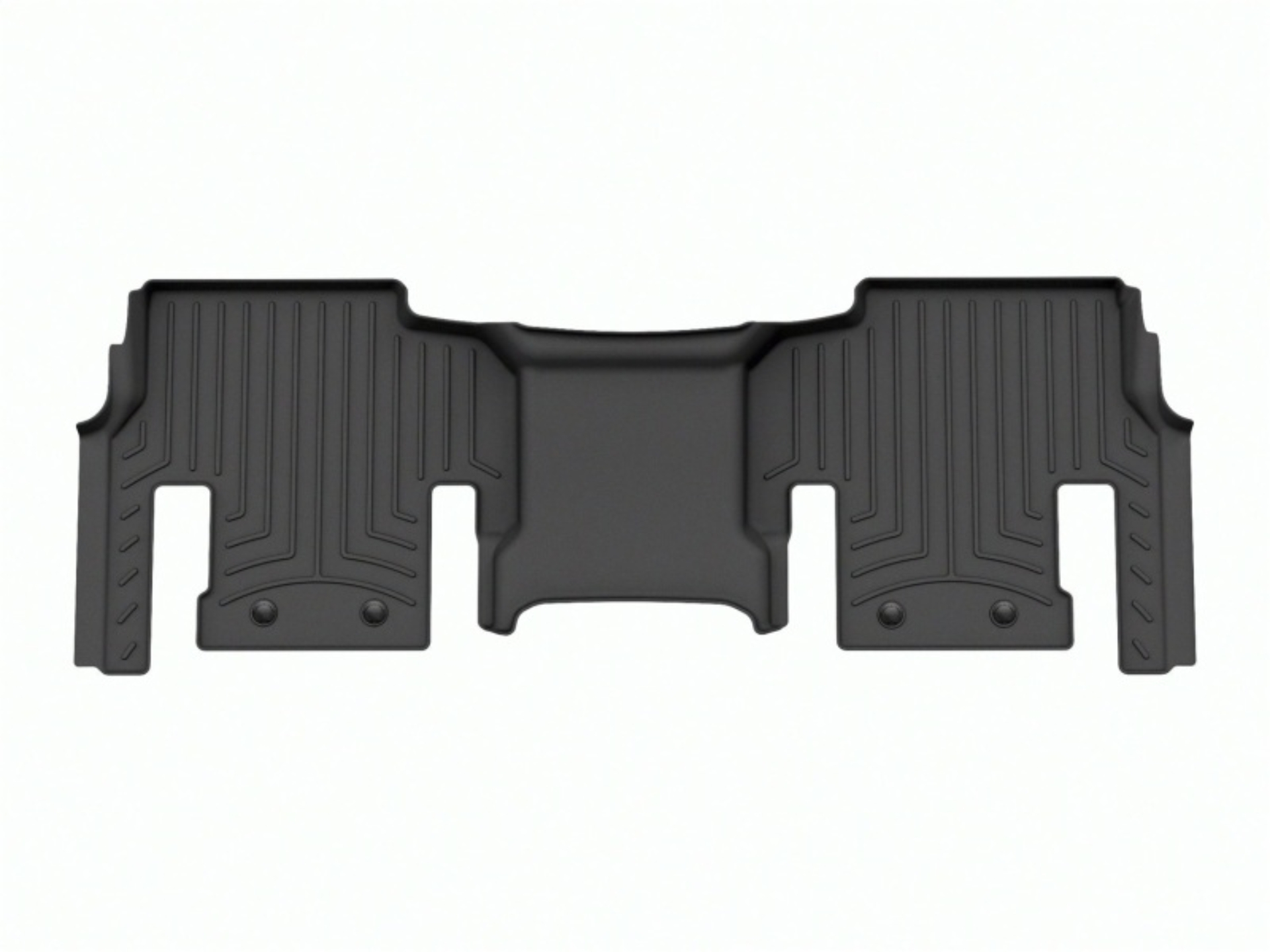 Picture of WeatherTech 22-24 Jeep Grand Wagoneer (Incl. 23-24 L) 7-Pass. 2nd Row Rear FloorLiner HP - Black