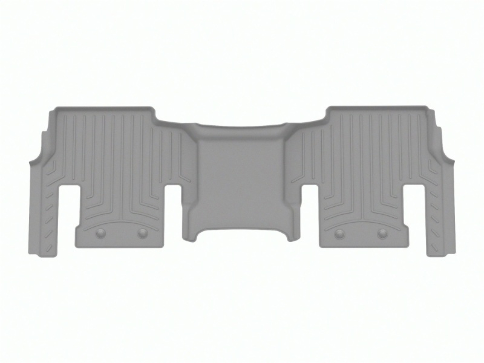 Picture of WeatherTech 22-24 Jeep Grand Wagoneer (Incl. 23-24 L) 7-Pass. 2nd Row Rear FloorLiner HP - Grey