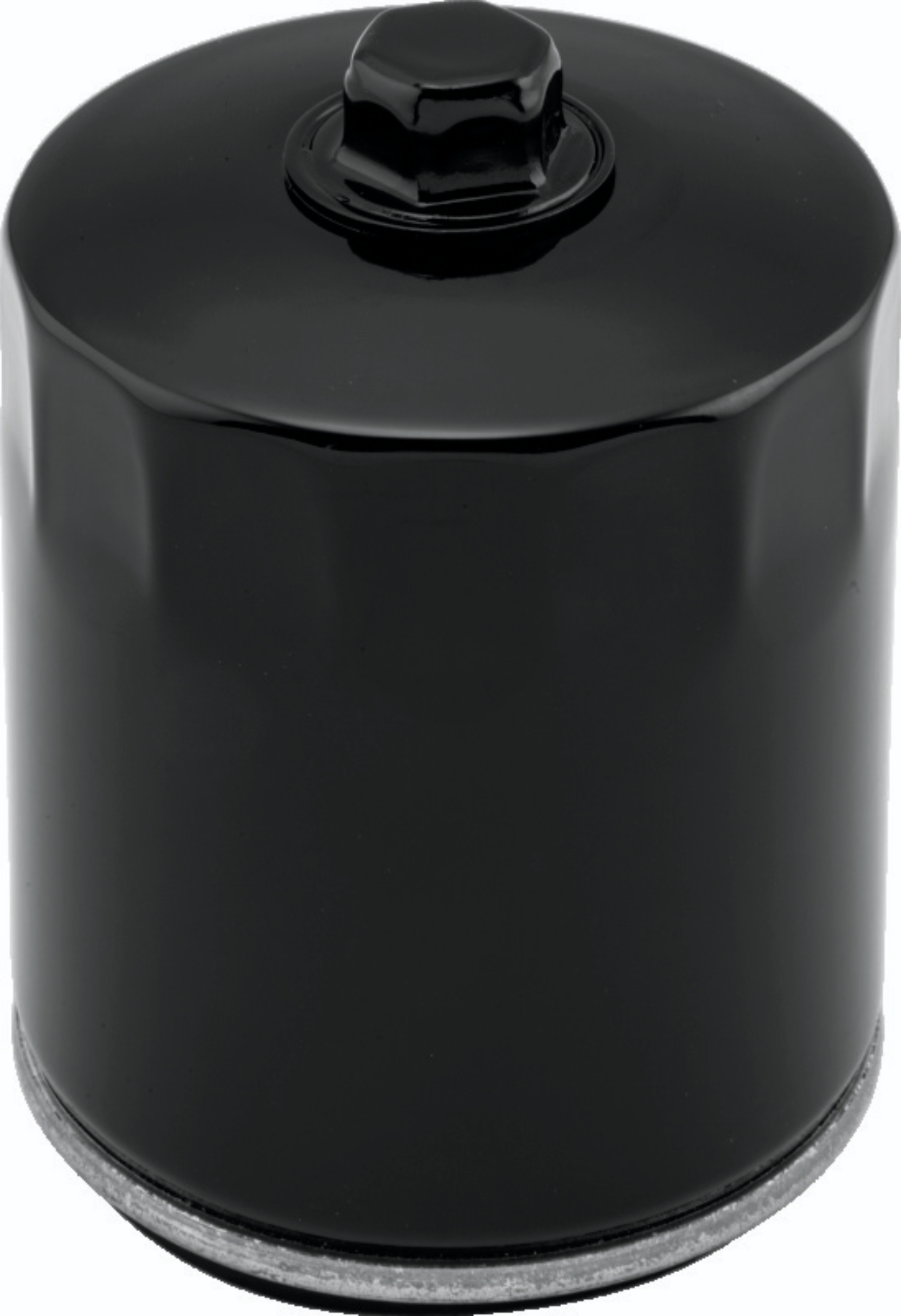 Picture of Twin Power M8 Black Oil  Filter With Nut Replaces H-D 62700296