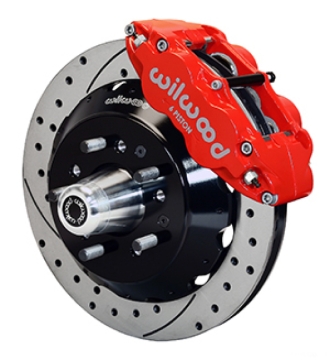 Picture of Wilwood 69-70 Chevy Impala W/ Disc Or Drum 69-82 Corvette FNSL6R 12.88 in GT Rotor Drilled Red