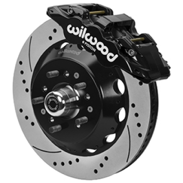 Picture of Wilwood 65-68 Chevrolet Impala W/ Drum Spindle Aerolite 6R 14 in Vented GT Rotor Drilled