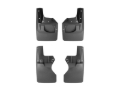 Picture of WeatherTech 20-23 Jeep Gladiator Sport/Sport S w/Max Tow Pkg No Drill Front & Rear MudFlaps - Black