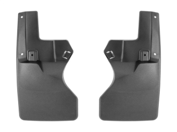 Picture of WeatherTech 20-24 Jeep Gladiator Sport/Sport S w/Max Tow Pkg No Drill Rear MudFlaps - Black