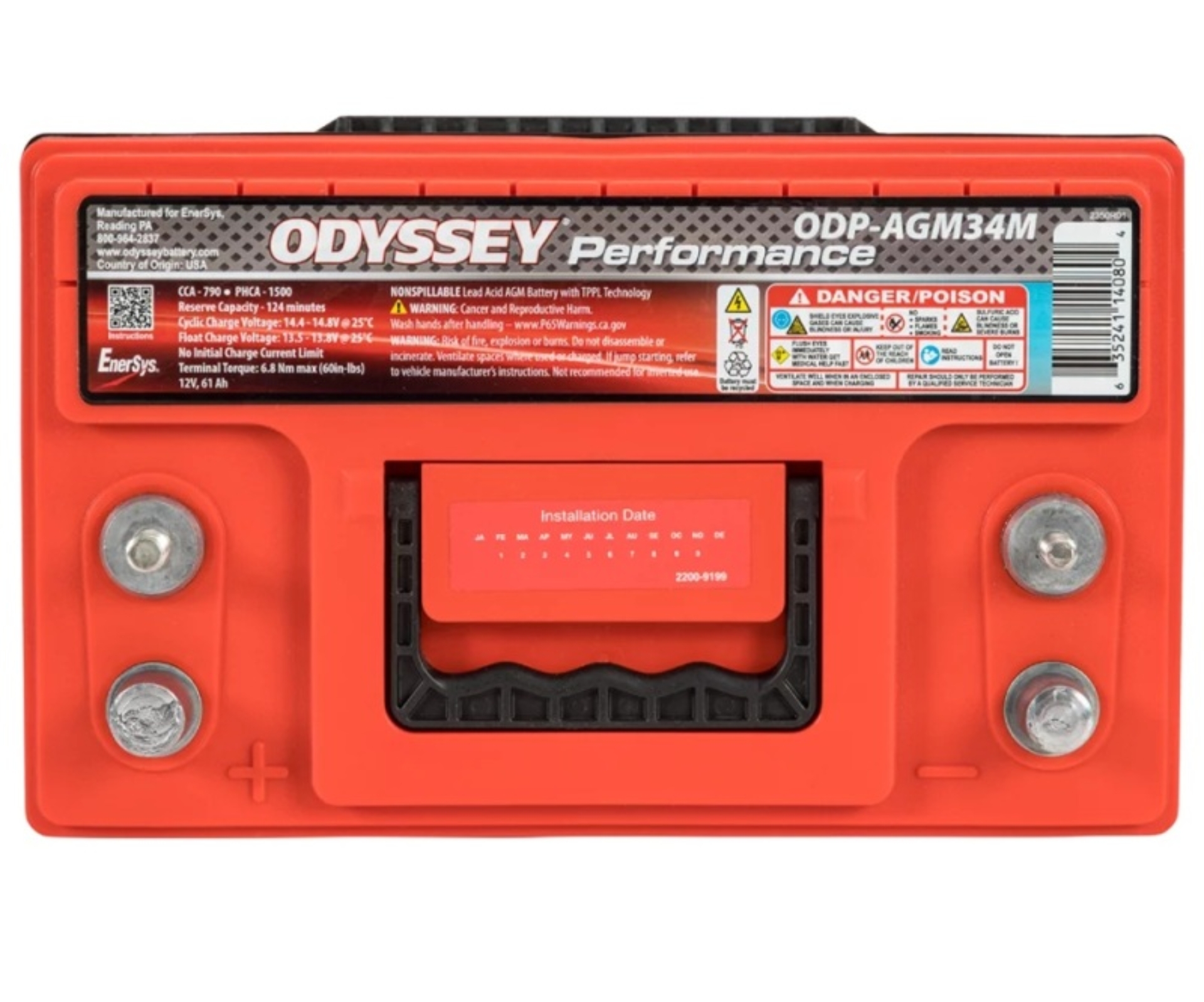 Picture of Odyssey Battery Marine/RV Performance AGM Battery (34M-710)