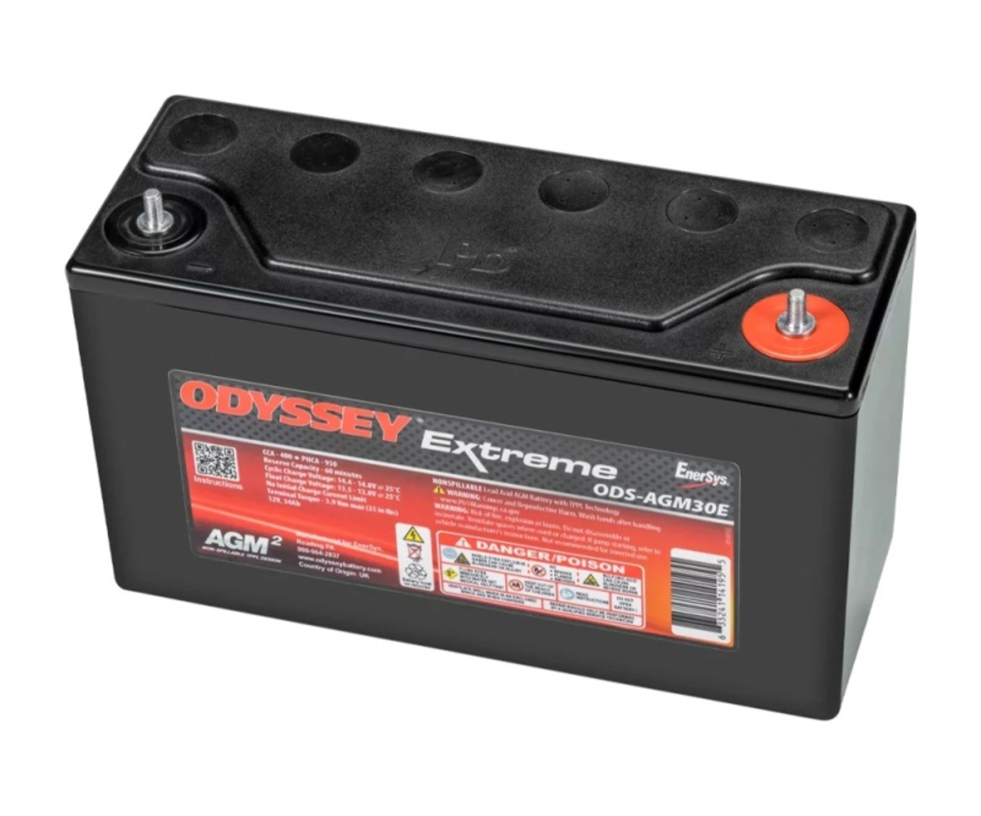 Picture of Odyssey Battery Powersport Extreme AGM Battery (PC950)