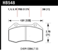 Picture of Hawk Renault Clio / Cobalt SS HPS Street Front Brake Pads