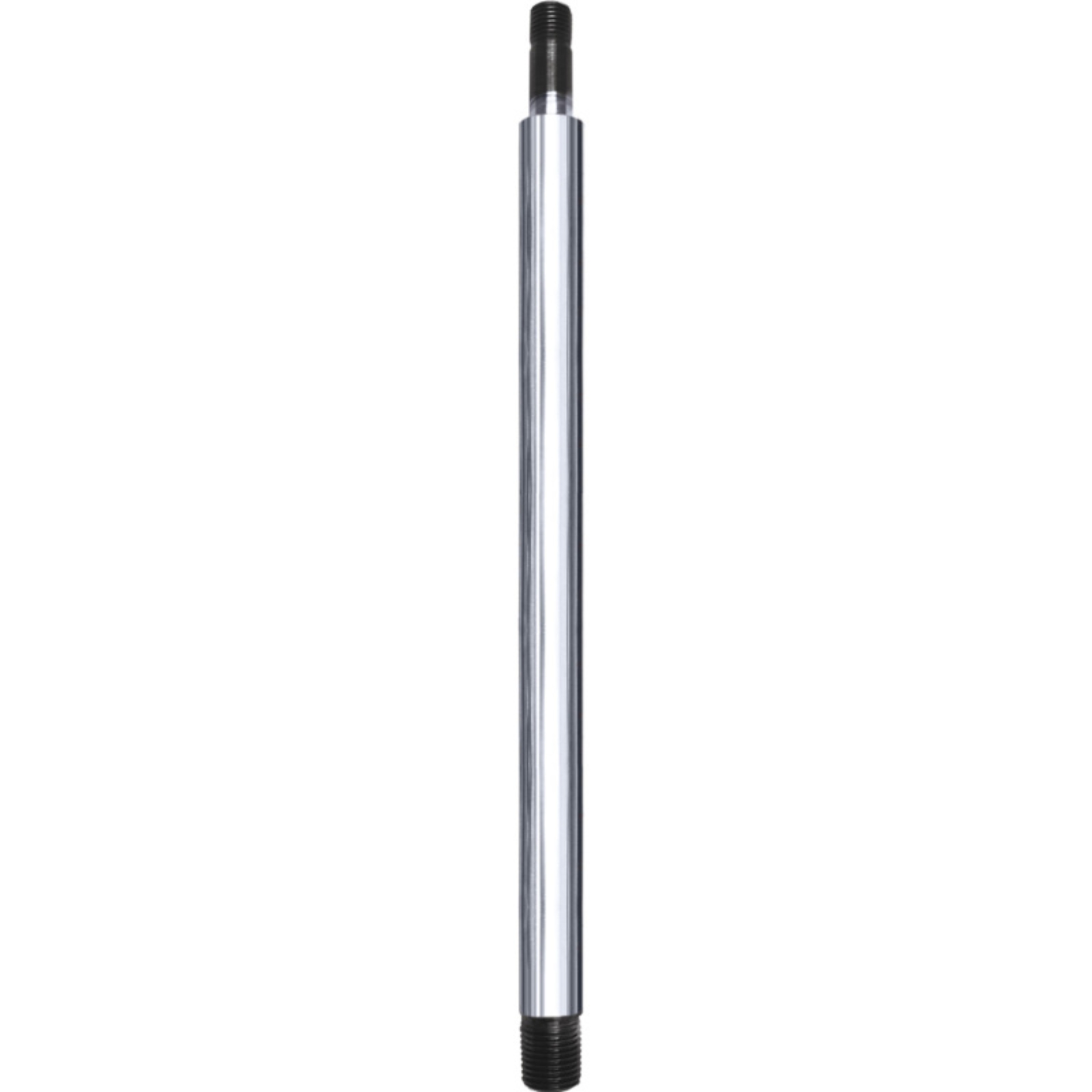 Picture of QA1 222mm OAL 129mm Chrome 3/8-24 Stud ROD Piston 15mm OD 3in Stud Top