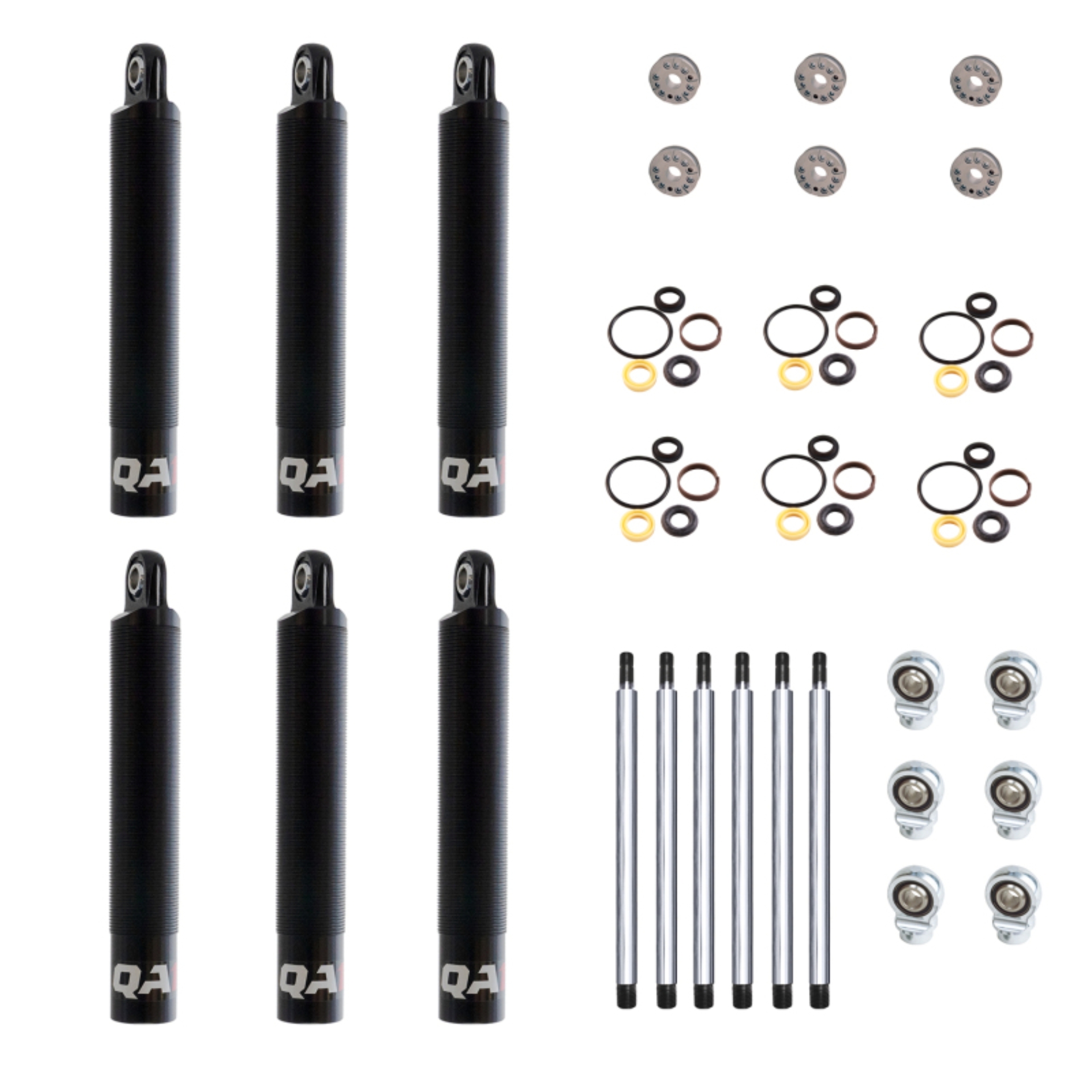 Picture of QA1 19.75 Eye-B/Eye-B V-None Dry Shock Small Aluminum Coilover 12.63 - 6 Pack