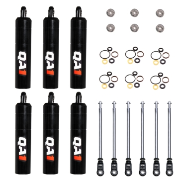 Picture of QA1 24.30 Eye-B/Eye-B V-None Dry LD Piston Shock Large Steel 15.38 - 6 Pack