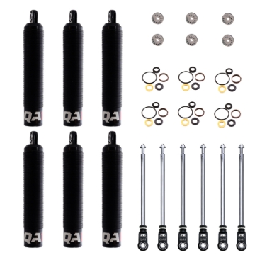 Picture of QA1 16.25 Eye-B/Eye-B V-None Dry LD Piston Shock Large Aluminum Coilover 11.38 - 6 Pack