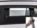 Picture of WeatherTech 18-24 Volkswagen Atlas Rear Side Window Deflectors - Dark Tint
