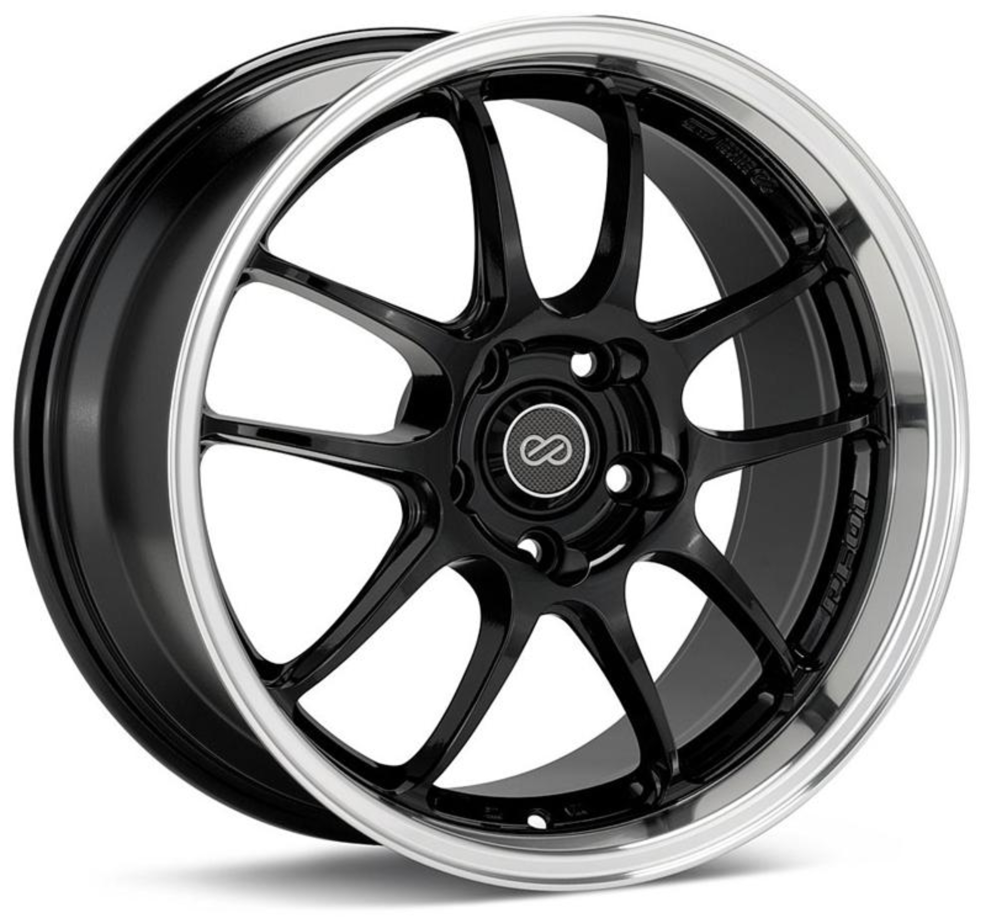 Picture of Enkei PF01 17x9 5x114.3 35mm Offset 75mm Hub Bore - Black Mach