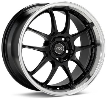 Picture of Enkei PF01 17x9 5x114.3 35mm Offset 75mm Hub Bore - Black Mach