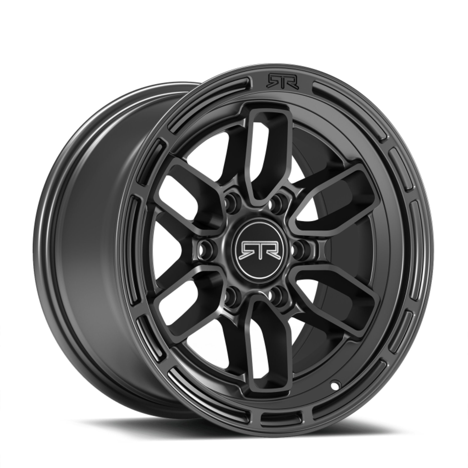 Picture of Method RTR Evo 6 Ford Bronco / Ranger 18x9 +30mm Offset 6x139.7 93.1mm CB - Satin Charcoal Wheel