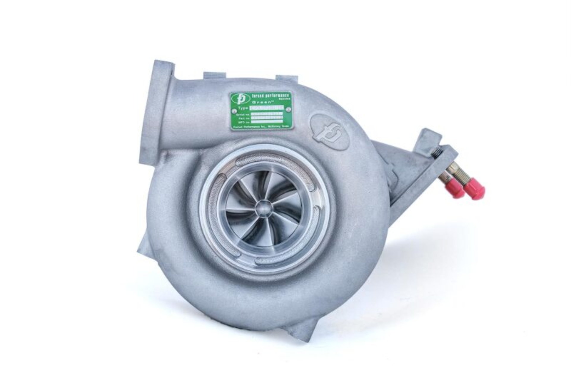 Picture of Forced Performance Mitsubishi Evo 9 Green XR57SR Turbocharger Journal Bearing SS Turbine Hsg