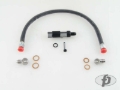 Picture of Forced Performance Mitsubishi Evo X Oil Supply Line w/Inline Filter Journal Bearing