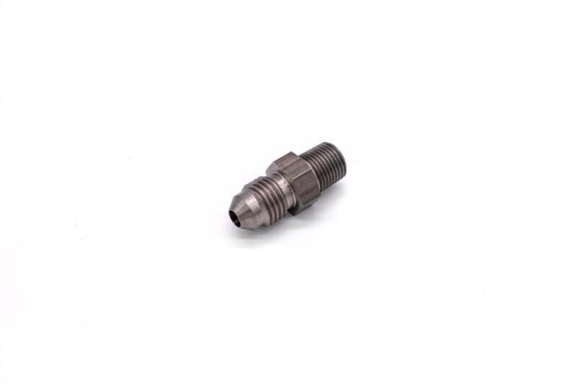 Picture of Forced Performance 1/8NPT to -4AN Male Stainless Steel Fitting
