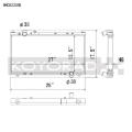 Picture of Koyo 91-05 Acura NSX Competition Spec All-Aluminum Radiator