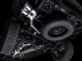 Picture of AWE Tuning Exhaust for 4th Gen Toyota Tacoma Dual Chrome Silver Tips