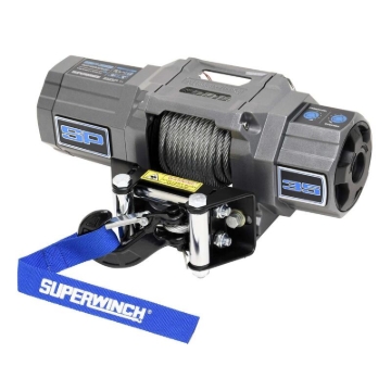 Picture of Superwinch 3500 LBS 12V DC 7/32in x 40ft Steel Rope Roller Fairlead SP 35 Winch