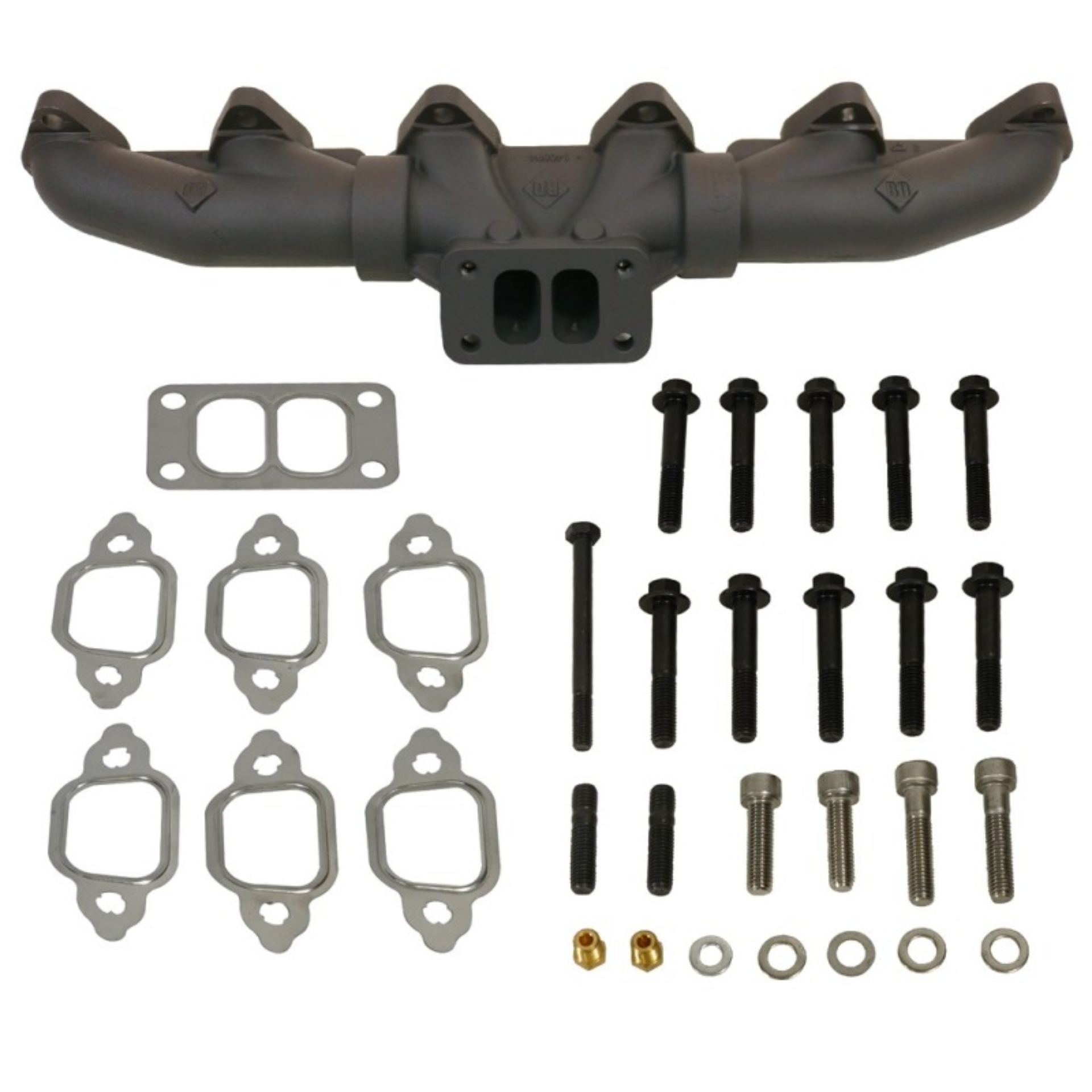 Picture of BD Diesel 88-98 Dodge 5.9L 12-Valve Cummins Pulse Exhaust Manifold Kit