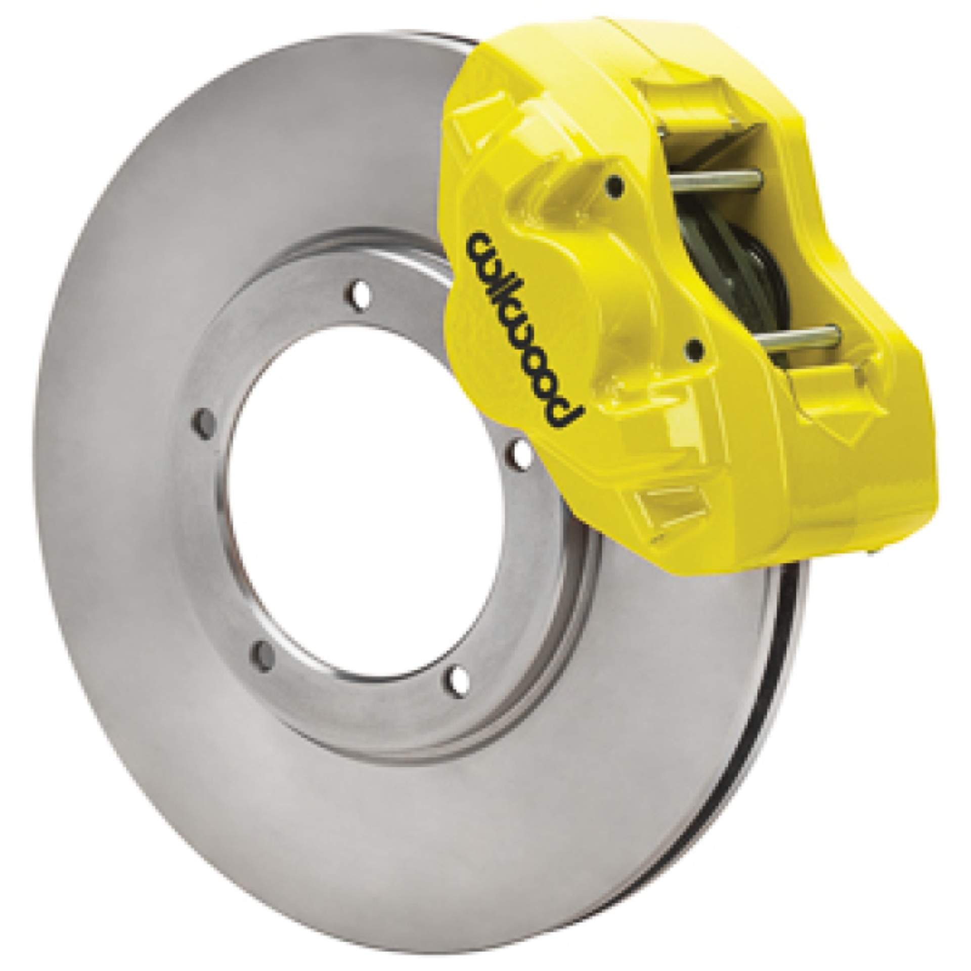 Picture of Wilwood 84-89 Porsche 911 D45 11.10in. Front Brake Kit w/ Flex Lines - Yellow