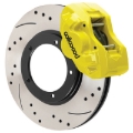 Picture of Wilwood 84-89 Porsche 911 D45 11.10in. Front Brake Kit w/ Flex Lines - Drilled Rotors (Yellow)