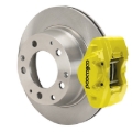 Picture of Wilwood 69-83 Porsche 911 D31 11.42in. Rear Brake Kit w/ Flex Lines - Yellow