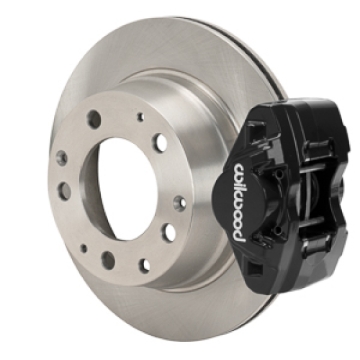 Picture of Wilwood 84-89 Porsche 911 D31 11.42in. Rear Brake Kit w/ Flex Lines - Black
