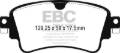Picture of EBC 2018+ Audi S4 / 2017+ Audi S5 Bluestuff Rear Brake Pads