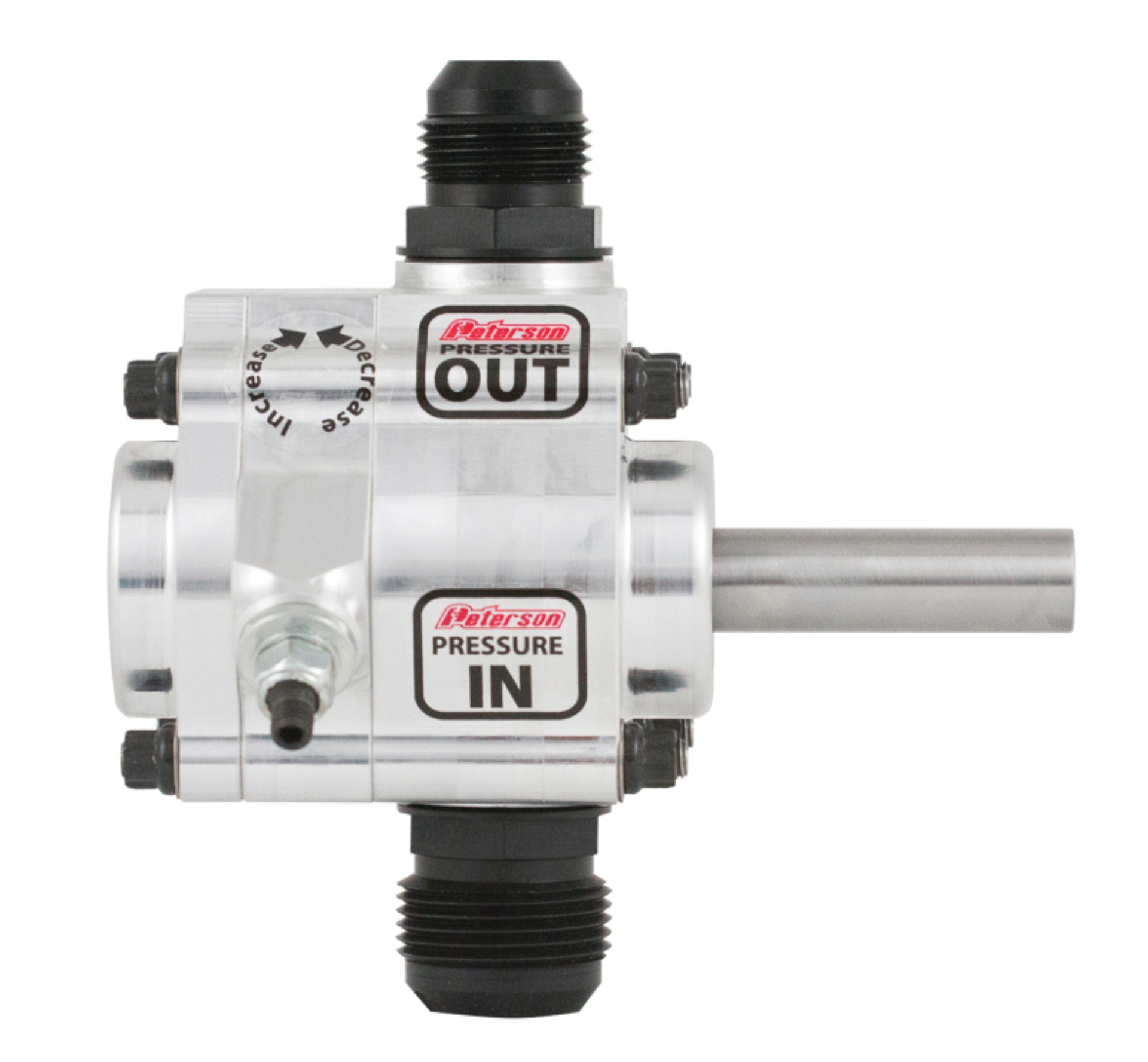 Picture of Peterson Fluid Systems R4 1-Stage Oil Pump - Right Side Mount - Rear Drive w/ Vac